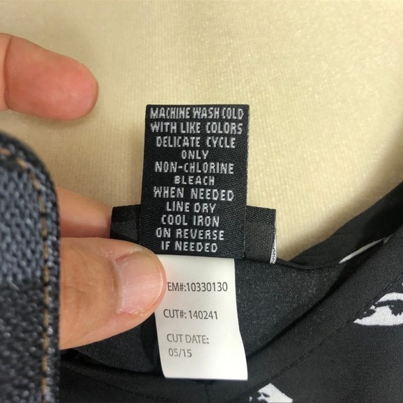 TORRID SLEEVELESS CHIFFON BLACK BLOUSE SIZE plus 3 - Picture 7 of 8